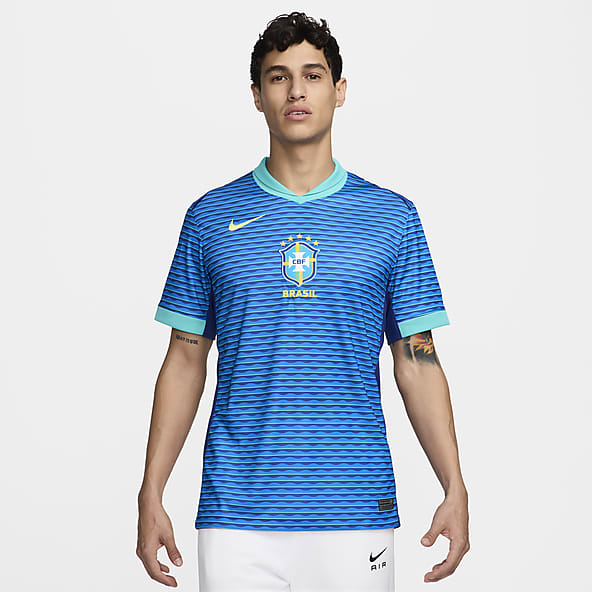 Blue nike football shirt shop